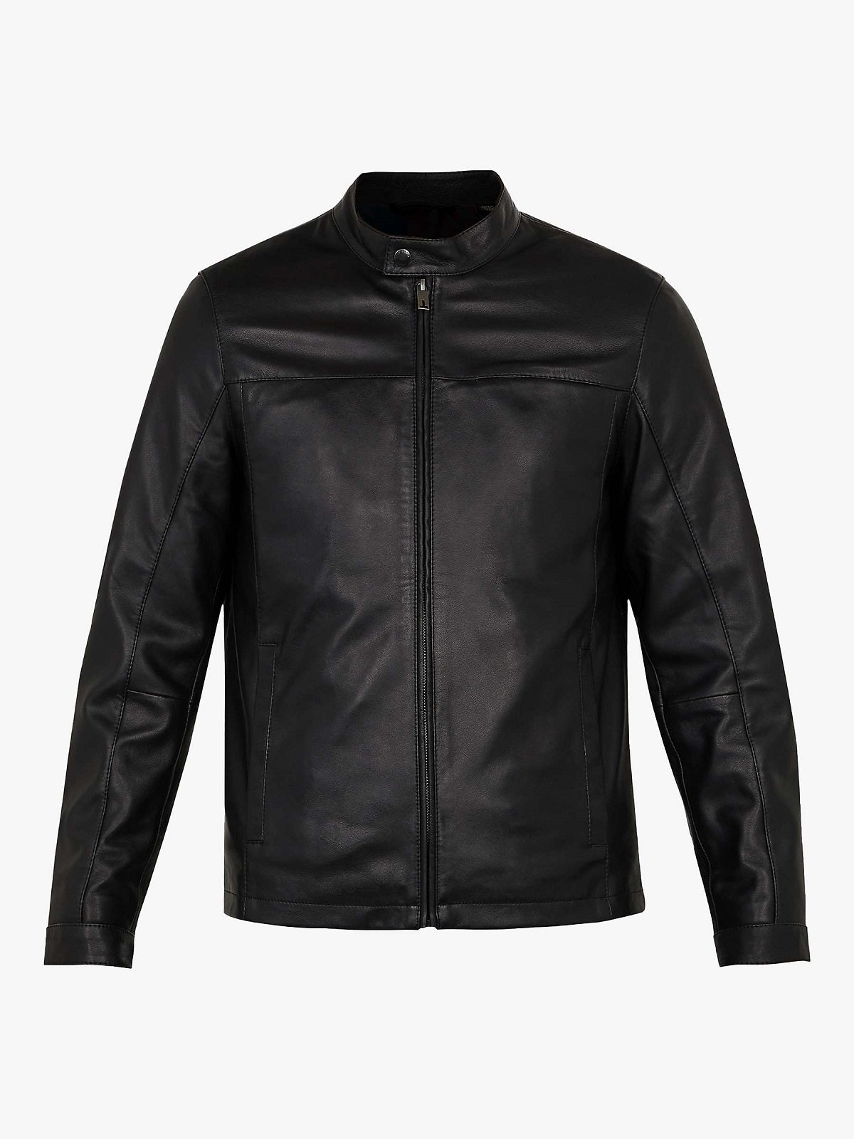 men pure leather jacket