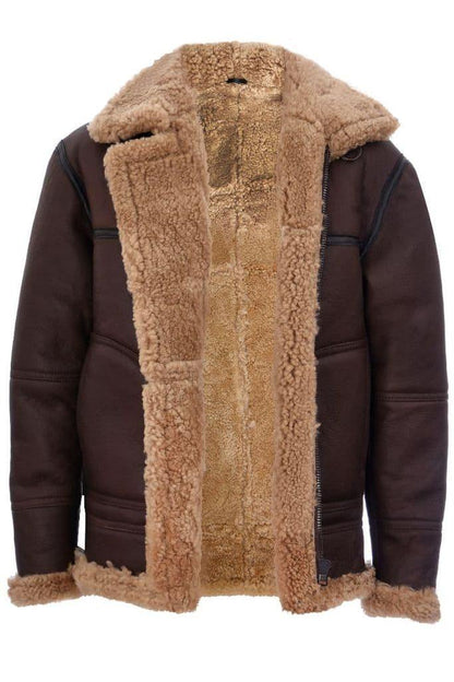 Brown Sheepskin Jacket