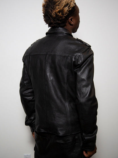 Men Dope Leather Jacket