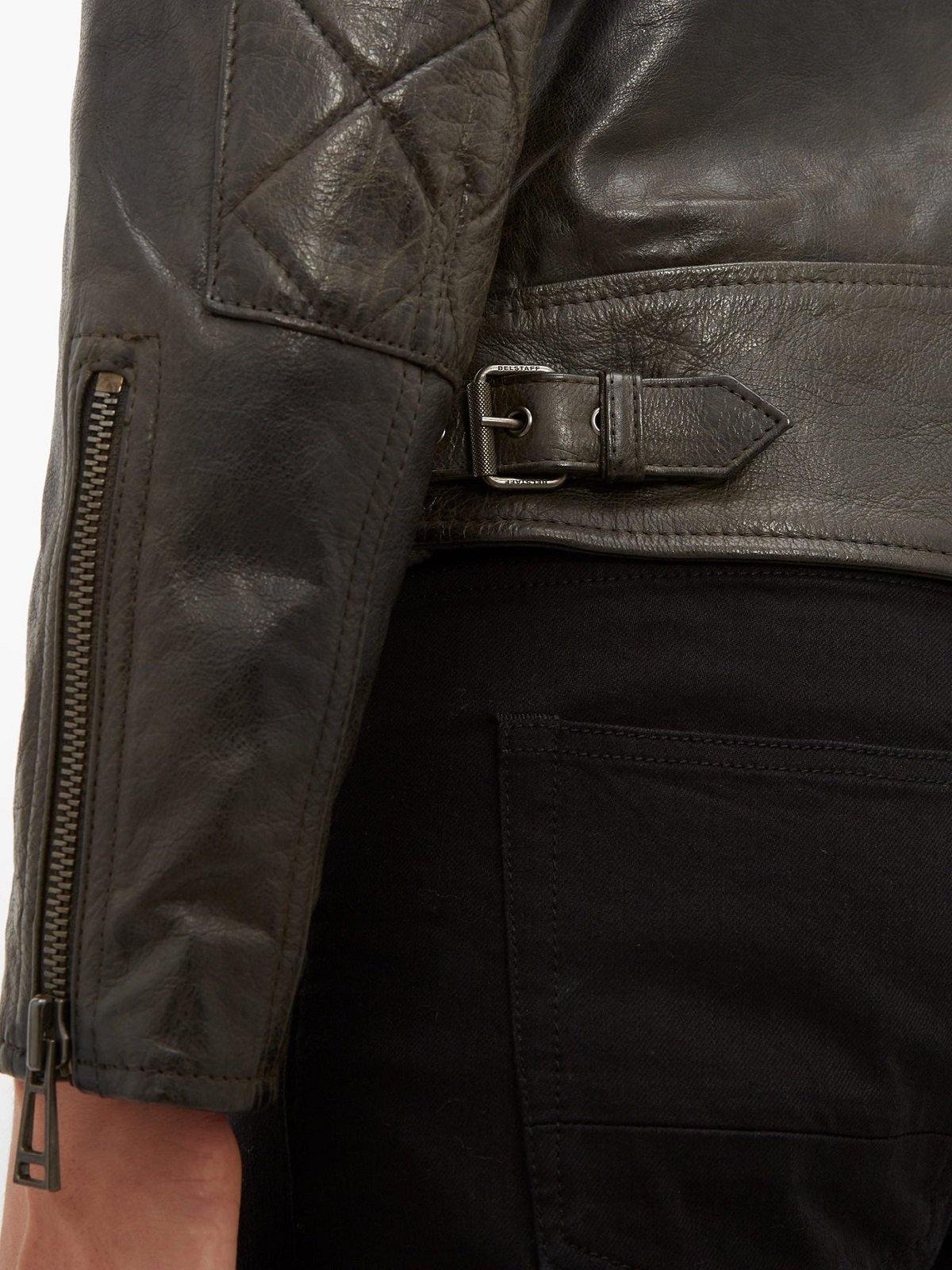 Men Stylish Brown Leather Jacket - Wiseleather