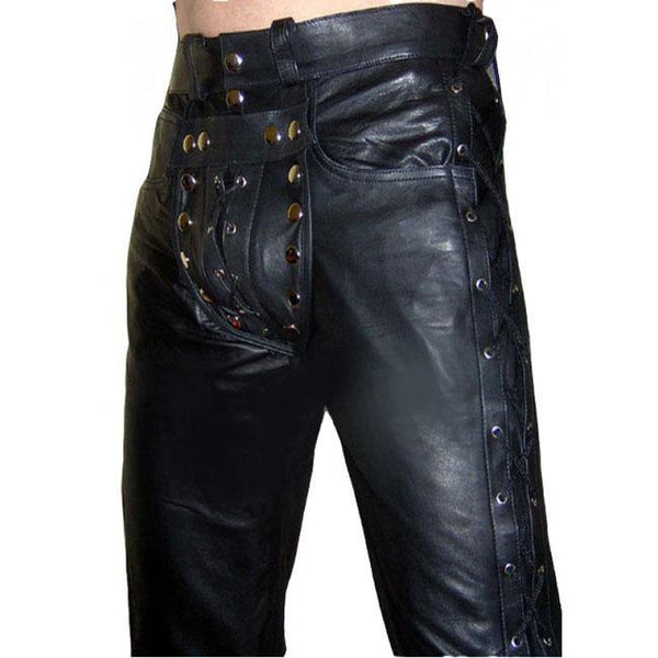 Flashy Fancy Leather Pants for Men | Guaranteed to be a Perfect Fit