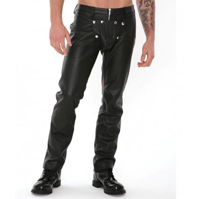 Flashy Fancy Leather Pants - Wiseleather