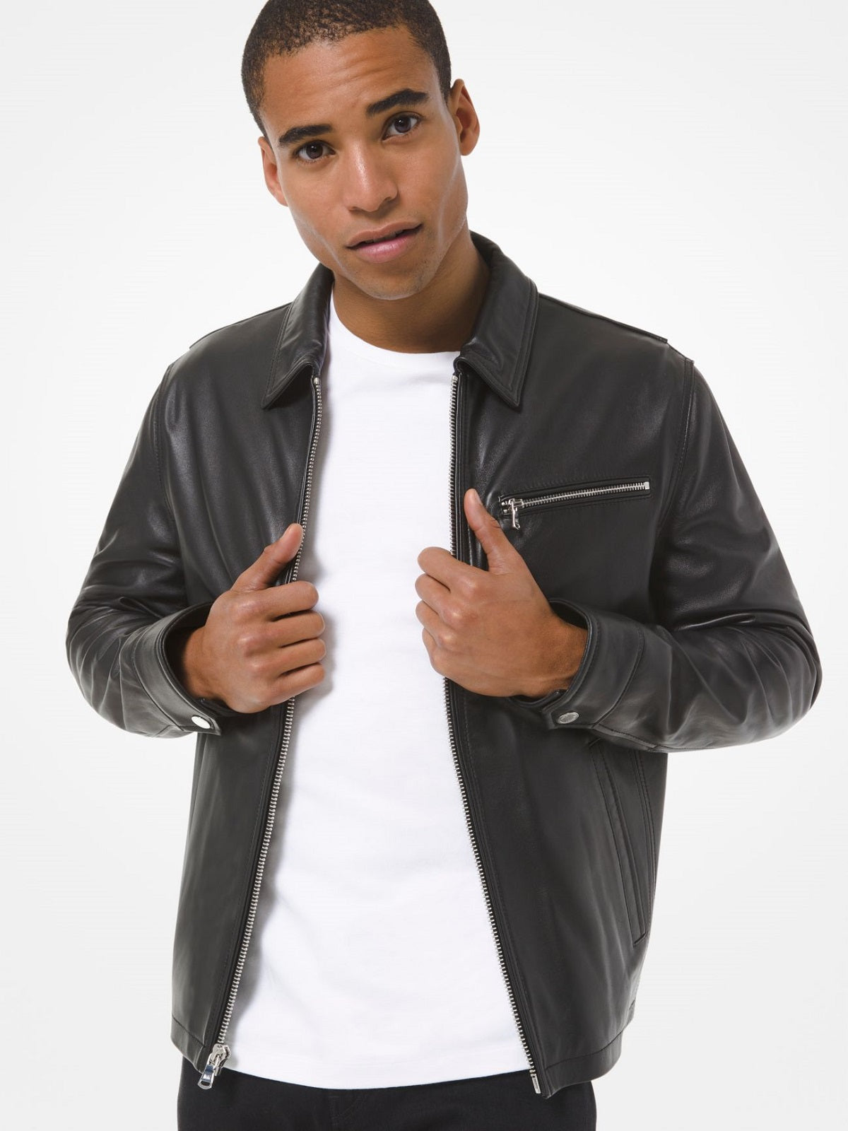Coach Leather Jacket for Men